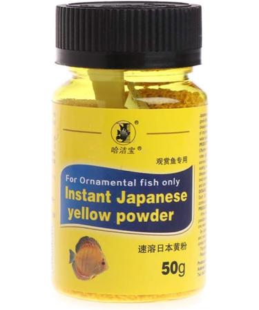 Fish for aquarium fish for 51 g Yellow powder for ornamental fish Treat only aquarium accessories for Betta fish - Buy Online on GoSupps.com
