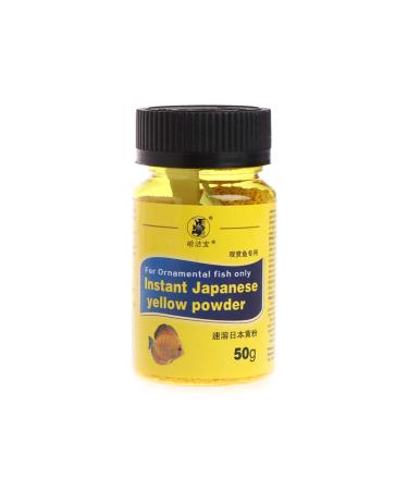 Fish for aquarium fish for 51 g Yellow powder for ornamental fish Treat only aquarium accessories for Betta fish