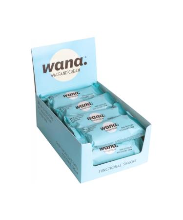 Wana Waffand'Cream (12x43g) Dark Chocolate & Coconut Cream