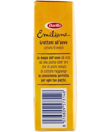  Italian Gourmet E.R. Barilla Egg Pasta Le Emiliane Grattoni Egg Pasta 275g + Italian Polpa Gourmet 400g (Pack of 10) - Buy Online on GoSupps.com
