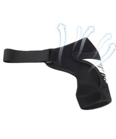 Shoulder Stability Brace Shoulder Support Brace Arm Stability Brace Breathable Shoulder Brace Upper Arm Support Brace Shoulder Strap Pad Shoulder Brace For Lifting Weights Gray - Buy Online on GoSupps.com