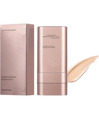 VYIBPDY Foundation stick with brush 2in1 matte cream foundation waterresistant and longlasting concealer coverage 1 natural color - Buy Online on GoSupps.com