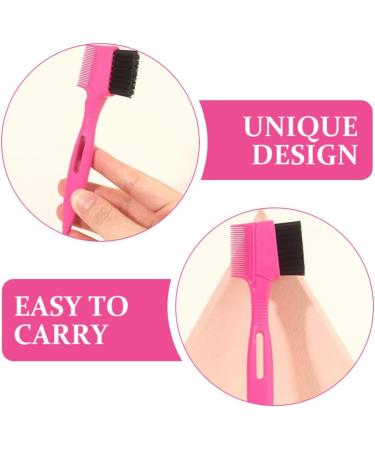 FOMIYES 1 Set Eyebrow Eyelash Brush and Comb Set Eyebrow Brush Applicator Double Head Brush Makeup Grooming Tool Cosmetic Eyelash Shaper for Separating Lashes - Buy Online on GoSupps.com