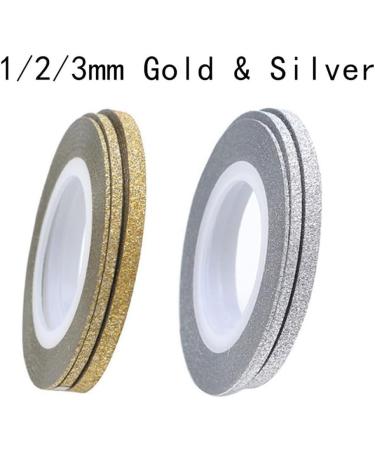 kawehiop 14piece Fashionable And Easy To Nail Striping Tape Line Unique Nail Designs Nail Art Striping Tape Paper Easy To Apply Random Color 2MM - Buy Online on GoSupps.com
