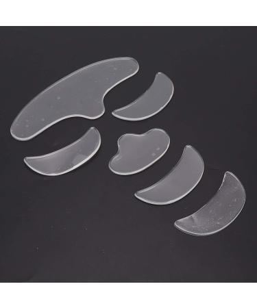 Rotekt Anti-Wrinkle Silicone Patch Pad Set for Forehead, Eyes, Chin - Skin Lifting & Reusable - 6Pcs - Buy Online on GoSupps.com