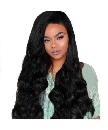 Stay & Me Recke Black Women Long Curls Wavy Synthetic Wig - Heat Resistant Ombre Afro Wigs for Parties - Buy Online on GoSupps.com