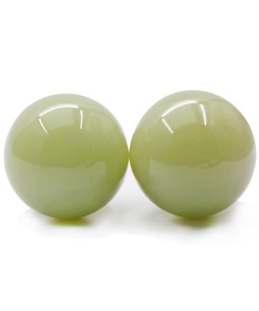 Unbit baoding ball stressball stress balls for adults green baoding balls marble chinese health exercise massage balls stress relief hand exercise
