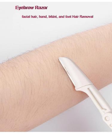 Dermaplaning Blades Kit for Face & Eyebrows - 7pcs Stainless Steel Razors for Men & Women - Buy Online on GoSupps.com