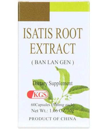 Isatis Root Extract 500mg - Maximum Strength 60 Capsules - Buy Online on GoSupps.com