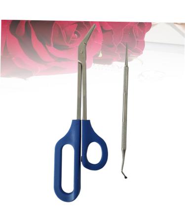 minkissy 3 Sets Nail Trimmer Stainless Steel Nail File Silver Color Grooming Kit Everyday Dal Limas De U as for a Friend Manicure Kit Daily Life Nail Scissors Long Handle Elder - Buy Online on GoSupps.com