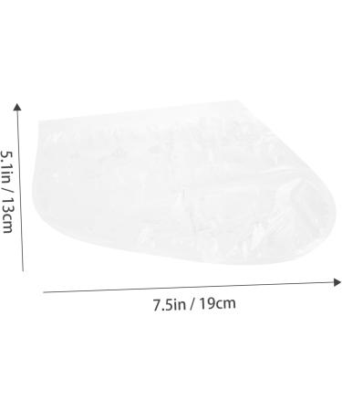 Healeved 12 Pairs Footsticker Foot Mask Socks for Baby Sandwich Container Toe Dividers for Nail Polish Foot Peeling Covers Cracked Heel Socks Safe Callus Removers Abs Accessories Feet White - Buy Online on GoSupps.com