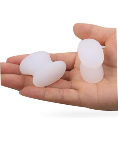 Beavorty 8pcs Toe Separator Splints - Nail Protector & Manicure Toe Stretcher - Hallux Valgus Orthotics for Foot Thumb - White Gel - Buy Online on GoSupps.com
