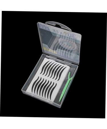 FRCOLOR 240 Pairs Double Back Tape Cat Eye Eyeliner Stickers Eye Make-up Stickers Double Eyelid Tape Eyeliner Eyeshadow Sticker Black Eyeliner Sticker Adhesive Tape Smoky - Buy Online on GoSupps.com