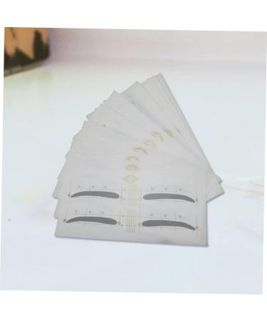 Beavorty 24 Pcs 48 Easy Eyebrow Stencil Eyebrow Shaping Stencils Eyebrow Makeup Tools Card - Buy Online on GoSupps.com
