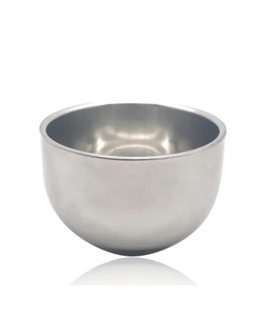 ECHOLLY Shaving Soap Bowl -Durable Metal Shave Mug-Shave Bowl for Shave Cream & Soap -Shaving Soap & Cream Bowl- Perfect Double Layer Smooth Shave Unbreakable Mug With Heat Insulation (LARGE) 3.2*2.1 inch - Buy Online on GoSupps.com