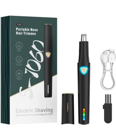 Rechargeable Ear & Nose Hair Trimmer - Versatile Hair Clippers for Men & Women Eyebrow Shaper & Facial Hair Remover - Buy Online on GoSupps.com