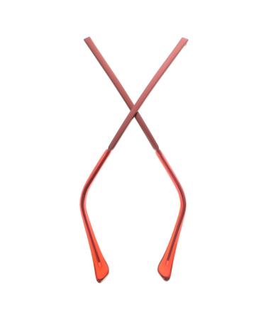 Solustrie 1 pair of glasses accessories replacement glasses for sunglasses Exchange of the sunglasses hinge replacement glasses frame bracket replacement bars for glasses temple of individual tooth metal 13.6x0.6cm red wine