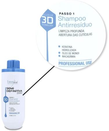 Forever Liss Semi Definitive Power 3D Formaldehyde Brush 2x1L/33. 8fl.oz - Buy Online on GoSupps.com