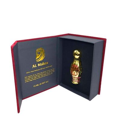 AL MAHAS Desired 15 ML Roll-On Perfume Oil for Men Perfumes | Woody Aromatic Fragrance with Sandalwood Cedarwood Vetiver Citrus & Herbs | Alcohol-Free - Buy Online on GoSupps.com