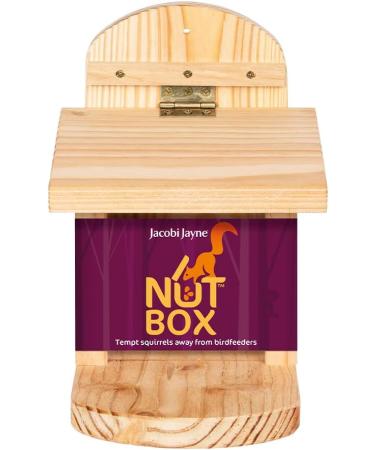 Jacobi Jayne Nutbox Squirrel Feeder - UK Garden Squirrel Feeder with Quick Release Mount - Buy Online on GoSupps.com