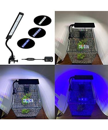 VARMHUS 7W RGB Fish Tank Clip-on LED Light with Timer and Dimmer - Aquarium Plant Lighting Clamp for Freshwater and Saltwater Tanks - Buy Online on GoSupps.com