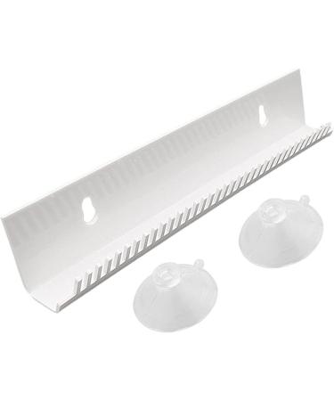 Acrylic Hair Extension Holder - Portable Hair Extensions Stand Wall Hanger with Suction Cups | Hair Extension Wigs Sectioning Display Holder Stand for Clip-in Extensions Styling Washing Braiding White - Buy Online on GoSupps.com