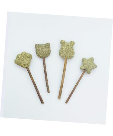 FOMIYES 4pcs Pet Toy Pet Treats Silvervine Cat Toy Cat Treats Cat Ball Lollipop Teething Stick Chew - Buy Online on GoSupps.com