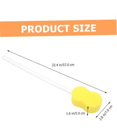 MERRYHAPY Long Handle Bath Sponge Shower Scrubbing Brush Back Cleaning Brush for Shower Body Cleansers Handle Shower Bath Sponge Back Bath Brush Bath Scrubber Bath Sponge with Handle Pp - Buy Online on GoSupps.com
