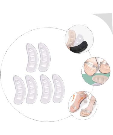 FRCOLOR 6 Pairs Anti-Wear High Heel Stickers | Clear Forefoot Pads & Gel Insoles for Women - Invisible Metatarsal Pads - Buy Online on GoSupps.com