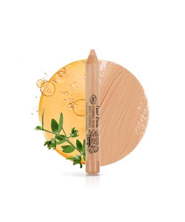 L A NATURE SO BiO tic| Correcteur anti-cernes certifi Bio - Teint Divin | Beige dor | Camoufle imperfections & cernes | Huile de Jojoba Bio nourrissante | Vegan | Made in France | Crayon 1 9g 0.95 g (Lot de 2) Beige dor
