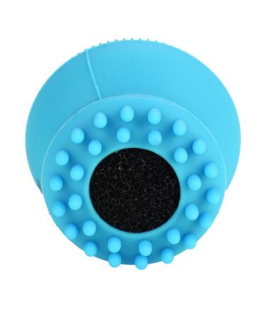 Cute Silicone Facial Brush - 3 in 1 Kids Face Scrubber for Deep Exfoliation - Gentle Skin Care Tool (Blue) - Buy Online on GoSupps.com
