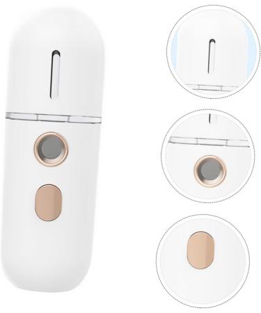  FRCOLOR FRCOLOR 2 Pieces Instrument Moisturizing Small Facial Vaporizer Skin Vapor Sprayer Moisturizing Face Mini Humidifier Face Spa Steam Evaporator Abs Miniature White - Buy Online on GoSupps.com