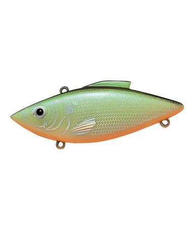 Bill Lewis Lures Lifelike Vibrations Rat-L-Trap 1/2 OZ Lipless Crankbait Fishing Wobble Sinking Lure for Black Bass Young Sunfish Liv-N Fish Series 1/2-Ounce