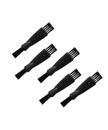 GLEAVI 30pcs Electric Shaver Brush Durable Practical Shaving Machine Cleaning Brush for Daily Use Black