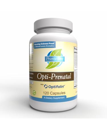 Priority One Vitamins Opti-Prenatal (120 Capsules) Support for The Nutritional Needs of Mother and Baby.*