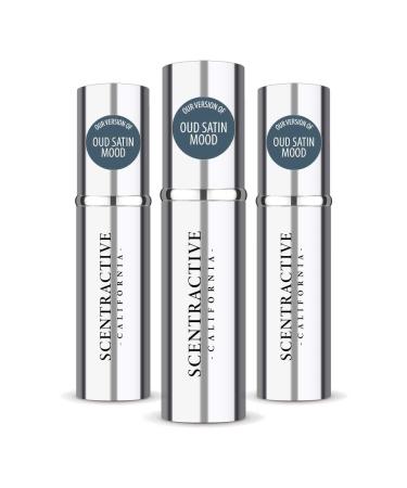 CA Perfume Impression of Maison Francis K. Oud Satin Mood For Men Replica Version Fragrance Dupes Concentrated Long Lasting Eau de Parfum Spray Refillable Atomizer Bottle 0.17 Fl Oz/5ml-X3 MAISON FRANCIS K. OUD SATIN MOOD IMPRESSION 0.51 Fl Oz (Pack of 1)