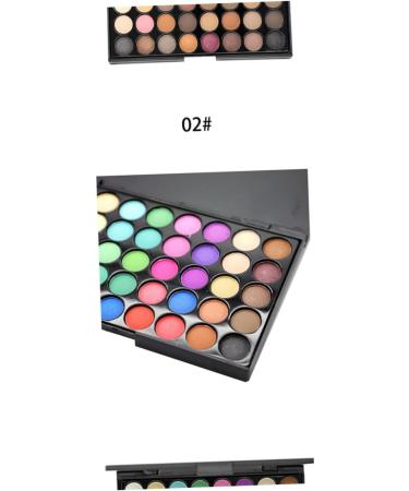 FOMIYES 2pcs 40 Eye Shadow Palettes Eyeshadow Pallet Eyeshadow Matt Multicolor Makeup Palette 1 count (Pack of 1) As Shownx2pcs - Buy Online on GoSupps.com