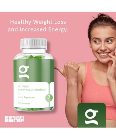 G7 Plus Greens Gummies - Supports Healthy Weight Loss (60 Gummies) - Green 7 Formula - Buy Online on GoSupps.com