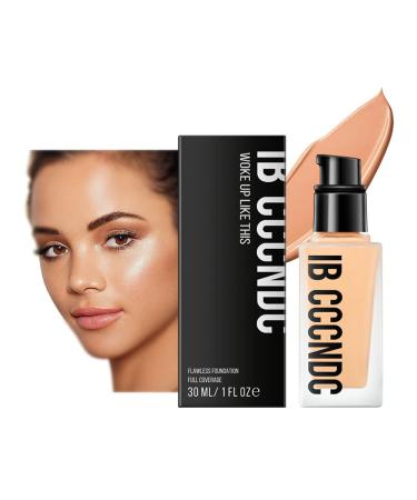Base Foundation Full Coverage Face Makeup Long-lasting Wear  Foundation Makeup Flawless Cosmetics Lightweight Texture (20)