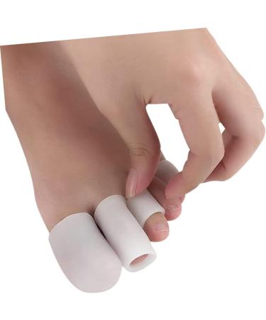 20 Pcs Silicone Gel Toe Sleeves & Caps - Big Toe Protectors | Toe Cover & Splints for Pain Relief - Buy Online on GoSupps.com