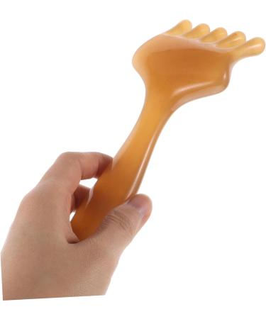 Peigne De Massage Du Cuir Chevelu Grattoir Cuir Chevelu quipement De Spa De T te Masseur De T te Gua Sha Massage Des Outils Du Visage Gratte-t te Pour Hommes R sine Brown - Buy Online on GoSupps.com