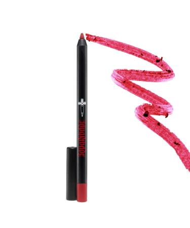 REINA REBELDE Brava Bold Lip Pencil - Classic Red Matte Finish/Up to 8 Hour Finish/Water Resistant Won't Feather or Bleed/Highly Pigmented Glides On/Vegan & Cruelty-Free/PVC Free Barrel