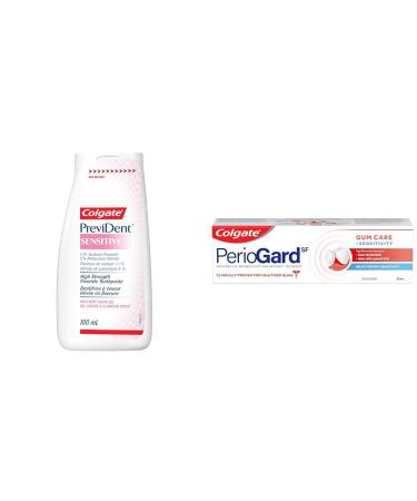 Colgate PreviDent 5000 Plus Sensitive Fluoride Toothpaste 100 mL + PerioGardSF Toothpaste Gum Care + Sensitivity 70 mL Mint + Toothpaste 100.00 ml (Pack of 1)