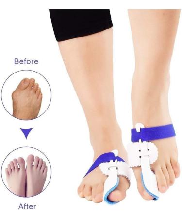 Breathable Bale Rail & Toe Smooths - Elastic Support for Hallux Valgus Treatment & Prevention for Men & Women - Buy Online on GoSupps.com