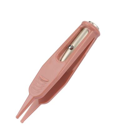 SPYMINNPOO Baby Nose Tweezers Stainless Steel Ear Nose Cleaning Tweezers Cleaner Remover with LED Lights for Baby Care