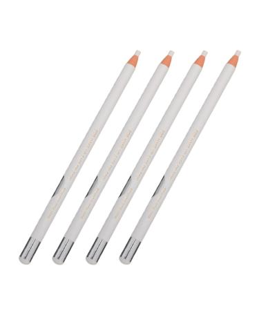 4pi ces Crayon Eyeliner Et R sistant Transpiration Outil De Maquillage Pour Yeux Crayon De Maquillage Pr cis Et Facile Utiliser Couleur Blanche