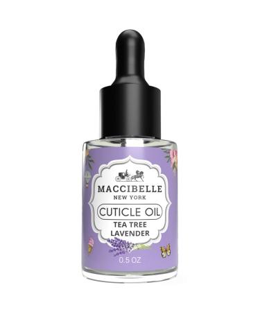 Maccibelle Cuticle Oil 0.5 oz Set of 2 - Tea Tree Lavender & Milk Honey for Dry Cracked Cuticles - Buy Online on GoSupps.com