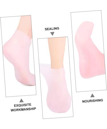 1ensemble Exfoliants Hydratants Pour Mains De Chaussettes Et Anti-cr ve Couleur Rose - Buy Online on GoSupps.com