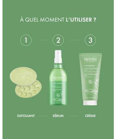  Melvita L'Or v g tal organic body exfoliating soap 125 ml - Buy Online on GoSupps.com