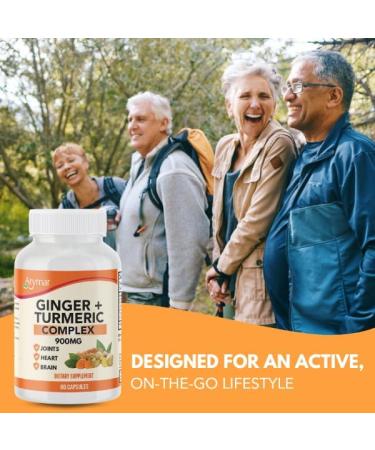 Arymar Ginger Turmeric Supplement 60 Capsules Herbal Dietary Supplement - Buy Online on GoSupps.com